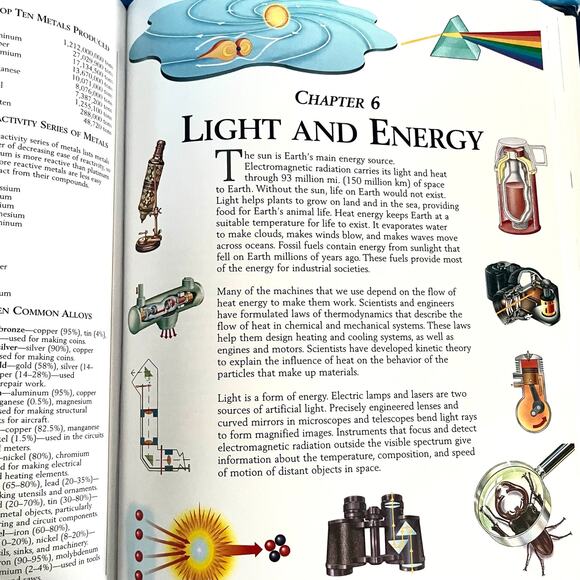 The Kingfisher Science Encyclopedia 4th Edition 2017 Hardcover STEM Reference - Picture 8 of 8